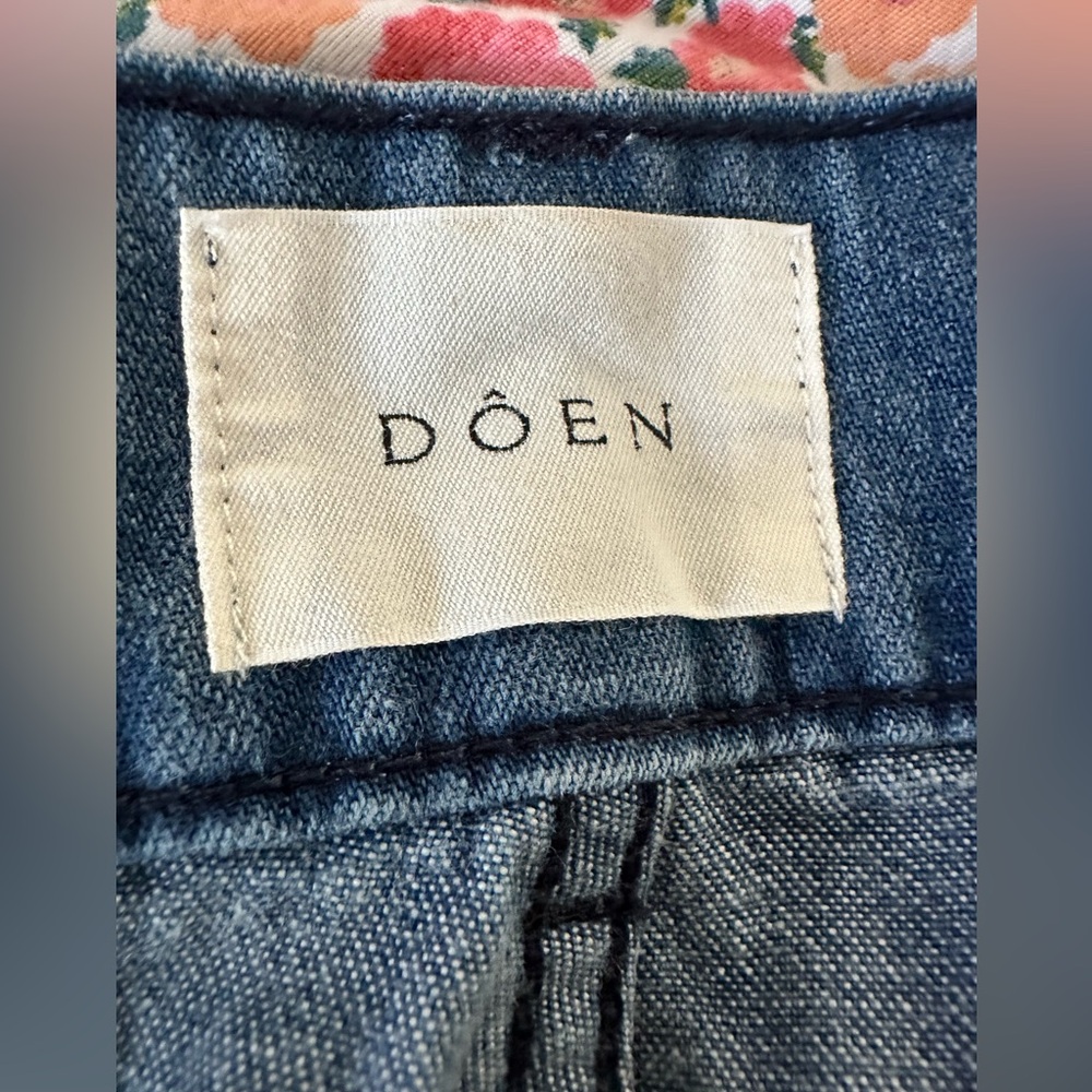 Doen Blue Wide Leg Jeans - Picture 5 of 11